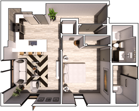 108 S. 1st St 1-2 Beds Apartment for Rent - Photo Gallery 18